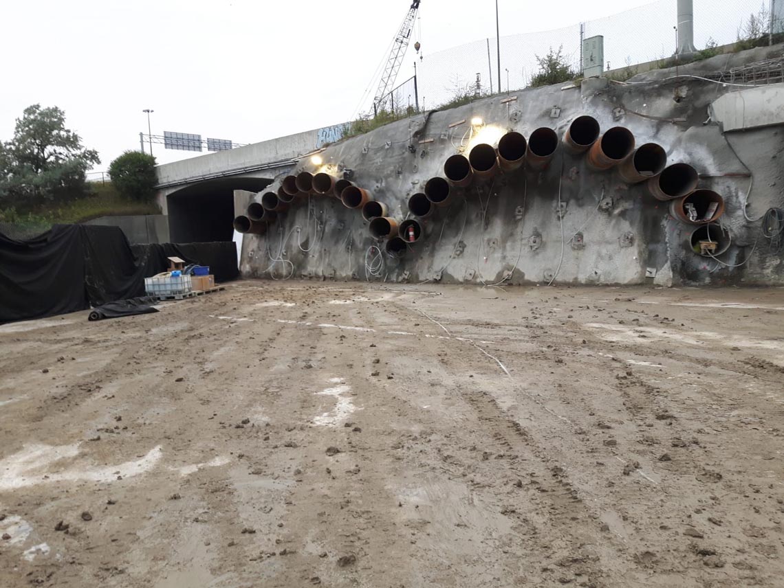 Baustelle von Bohrtec Gesellschaft für Bohrtechnologie mbH in Toronto