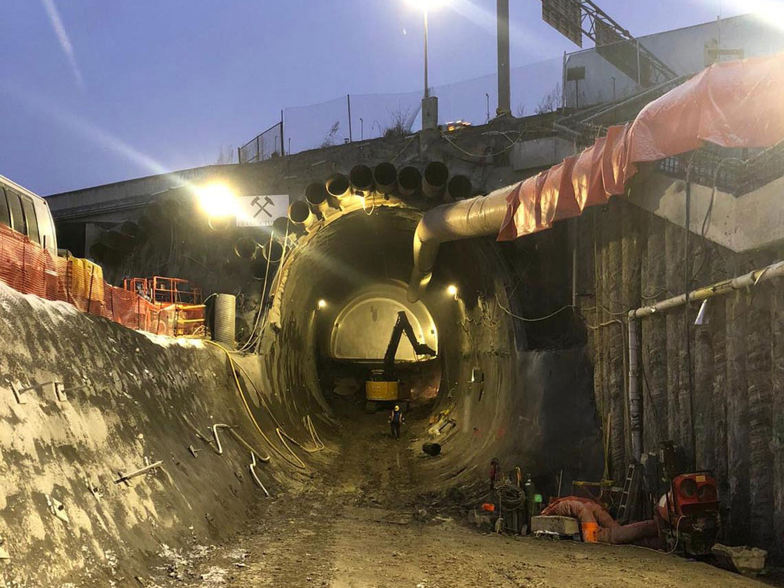 Baustelle von Bohrtec Gesellschaft für Bohrtechnologie mbH in Toronto